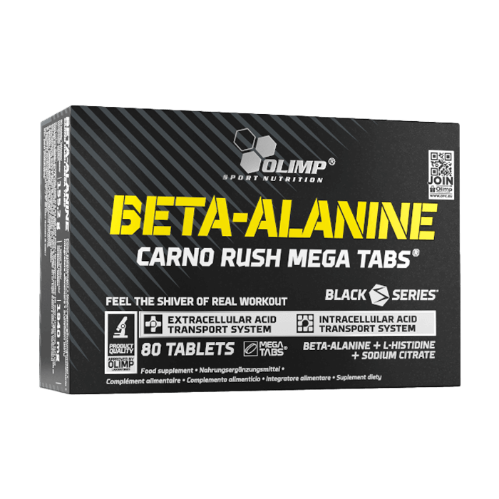 Olimp Beta-Alanine Carno Rush Mega Tabs - 80 Tablets