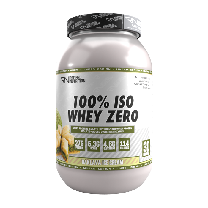 Refined Nutrition 100% Iso Whey Zero - 908g