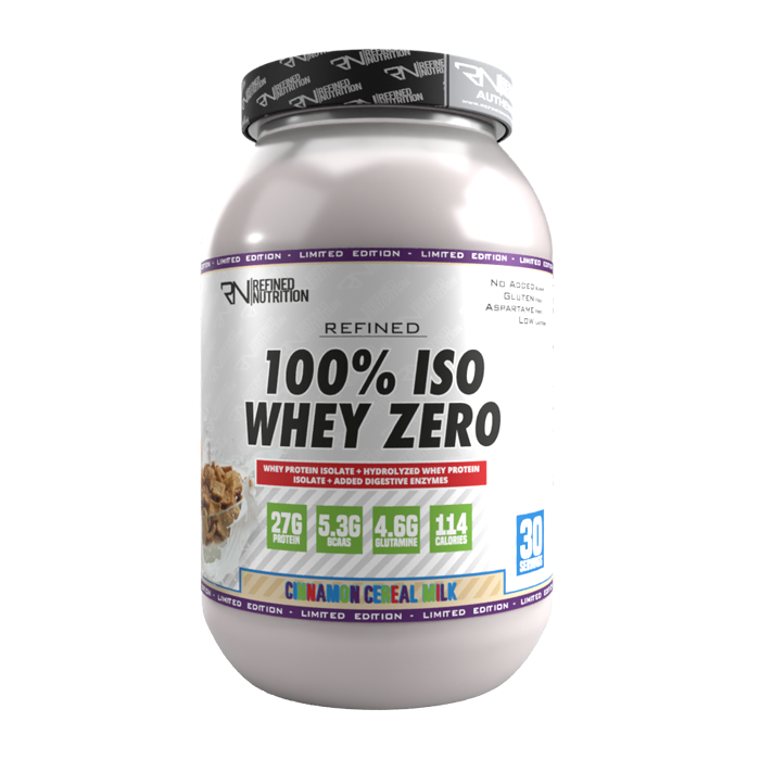 Refined Nutrition 100% Iso Whey Zero - 908g