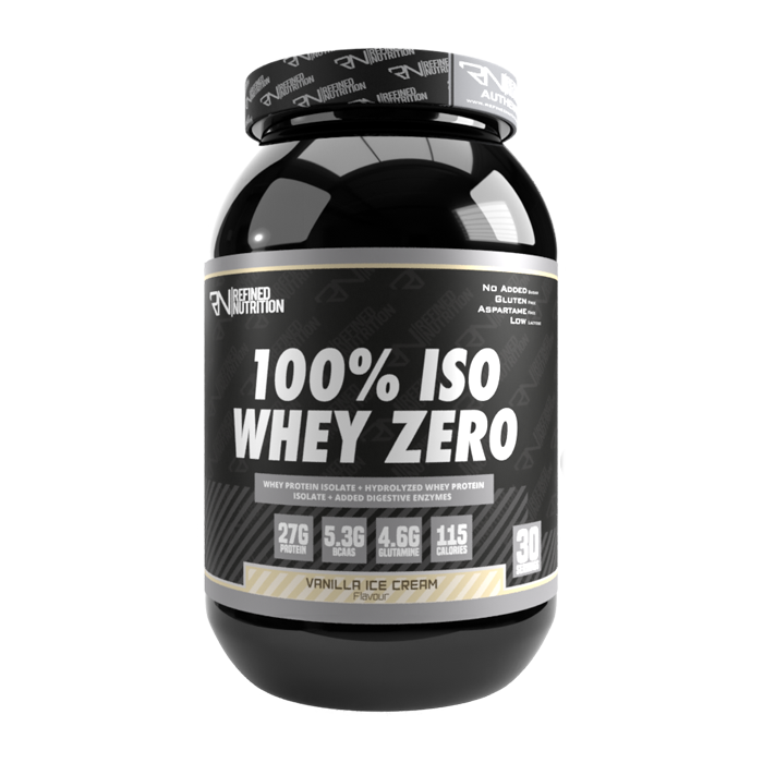 Refined Nutrition 100% Iso Whey Zero - 908g