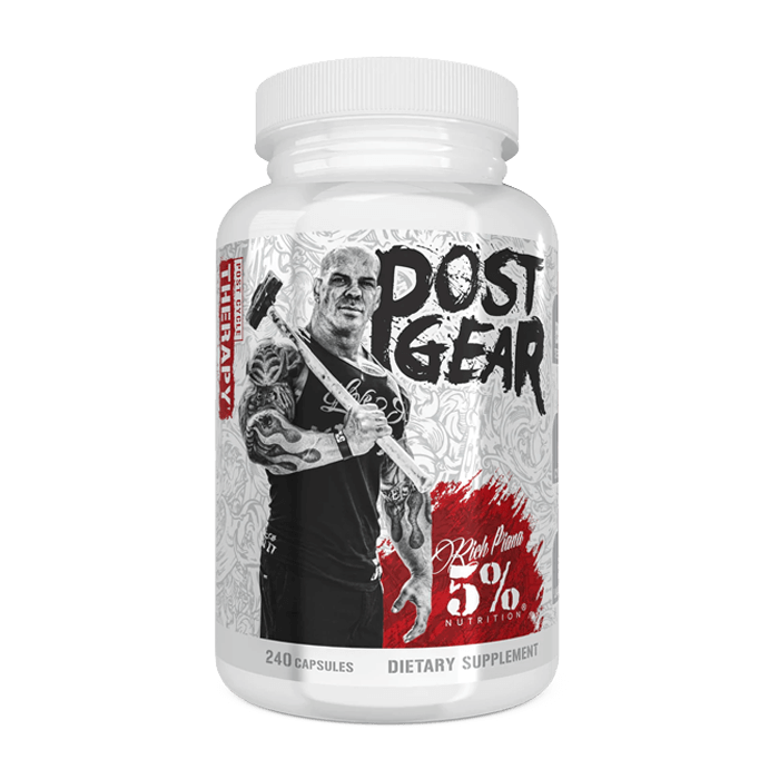 Rich Piana 5% Nutrition Post Gear - 240 Caps