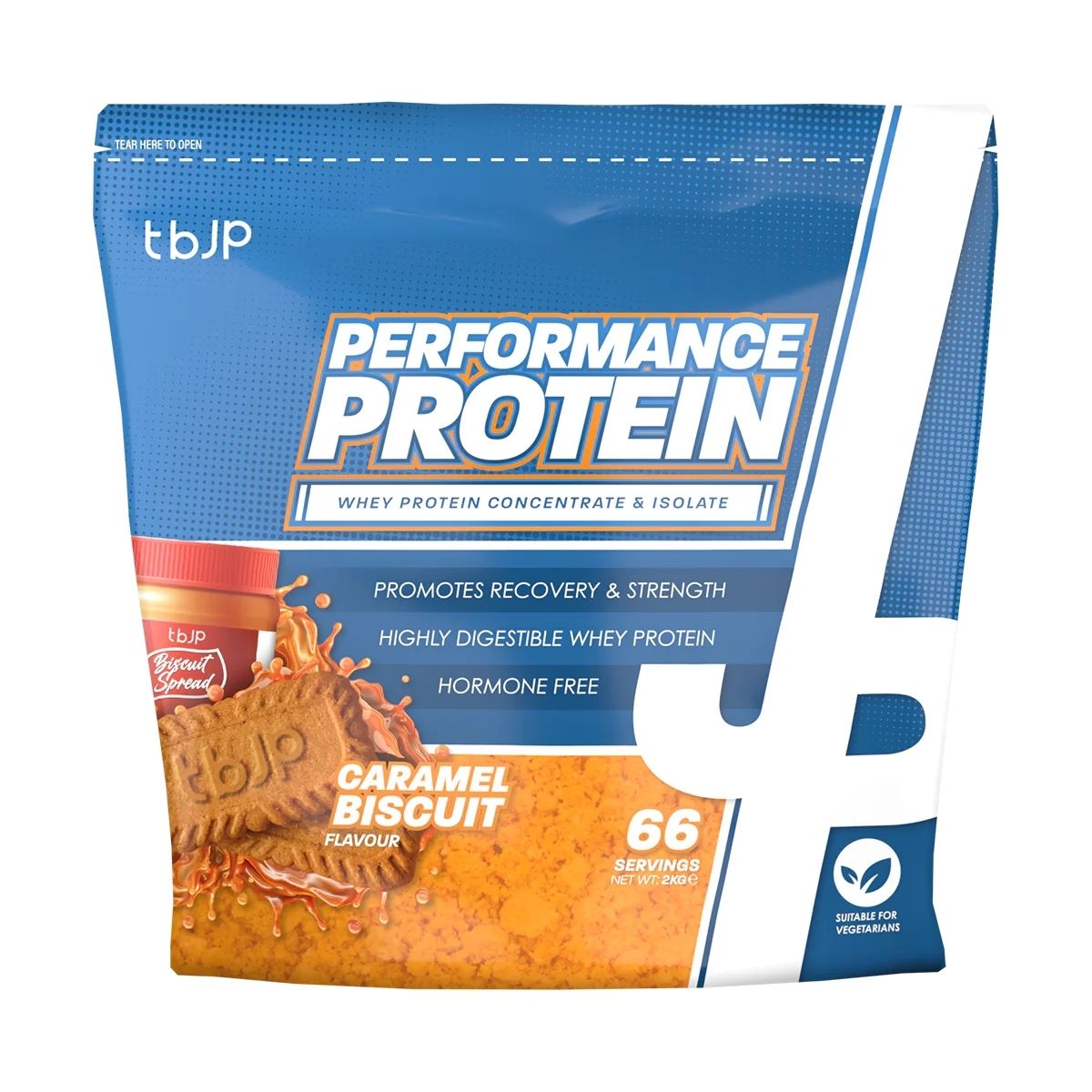 Trained by JP Performance Protein 2kg-66 servings