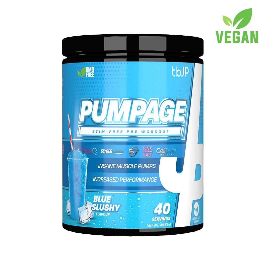 Trained By JP Pumpage Stim-Free Pre Workout 400g