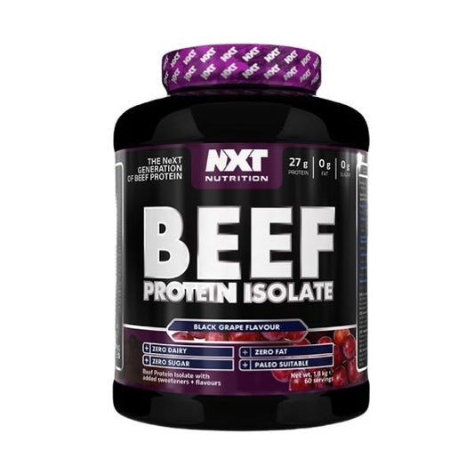 NXT Nutrition Beef Protein Isolate 1.8kg 60 servings