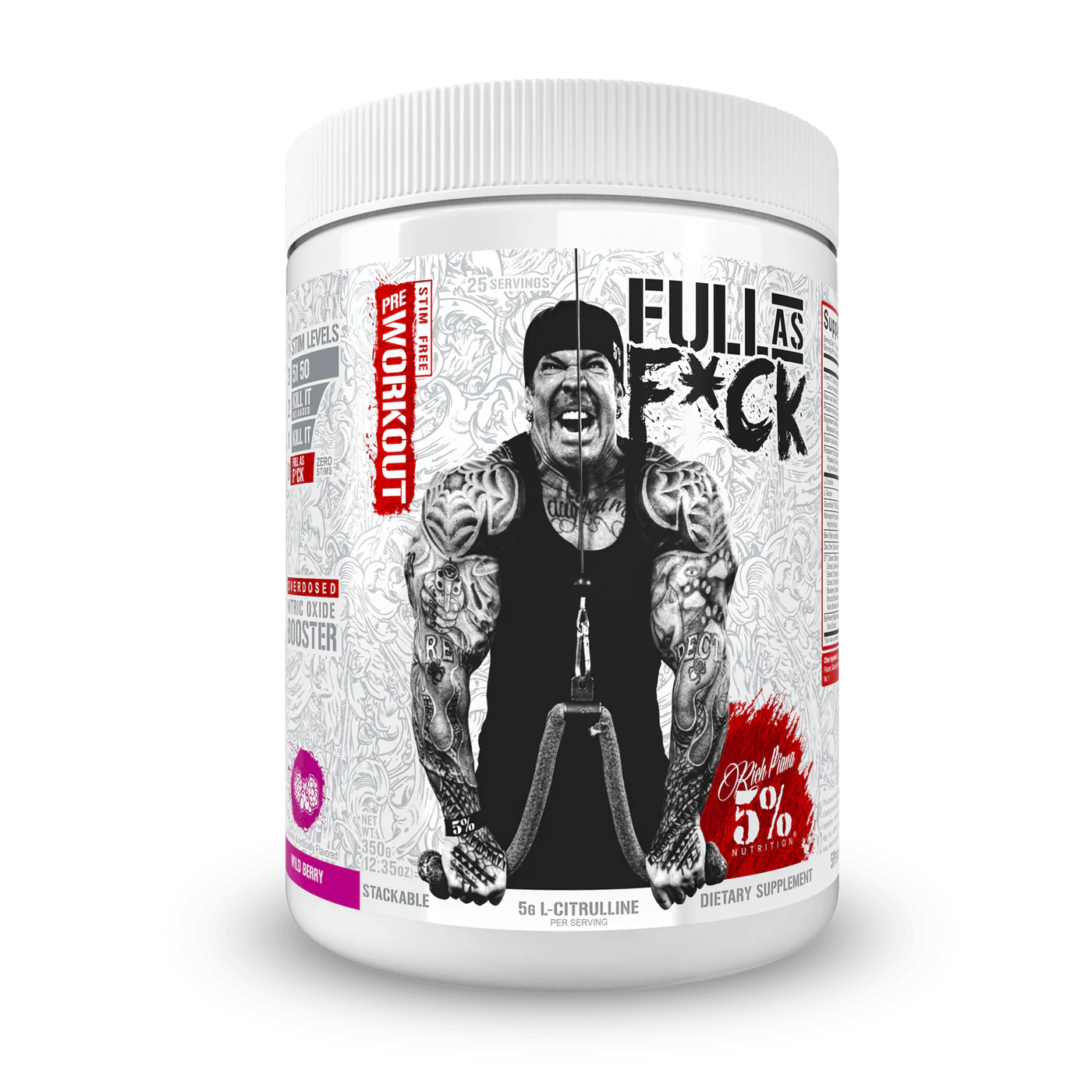 Rich Piana 5% Full as F*ck Legendary Series 350g